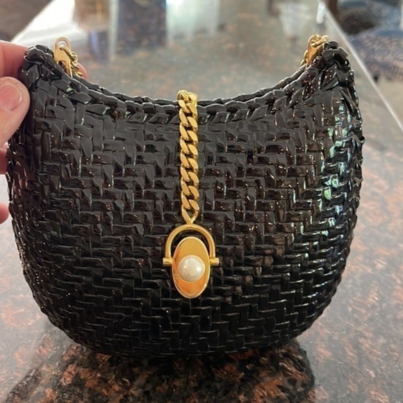 Vintage Roberto Ricci for Judith Teller basket crossbody  bag - Picture 2 of 4